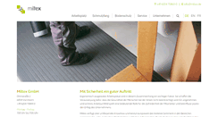 Desktop Screenshot of miltex.de